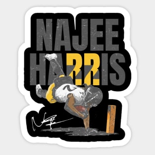 Najee Harris Pittsburgh Pylon Sticker